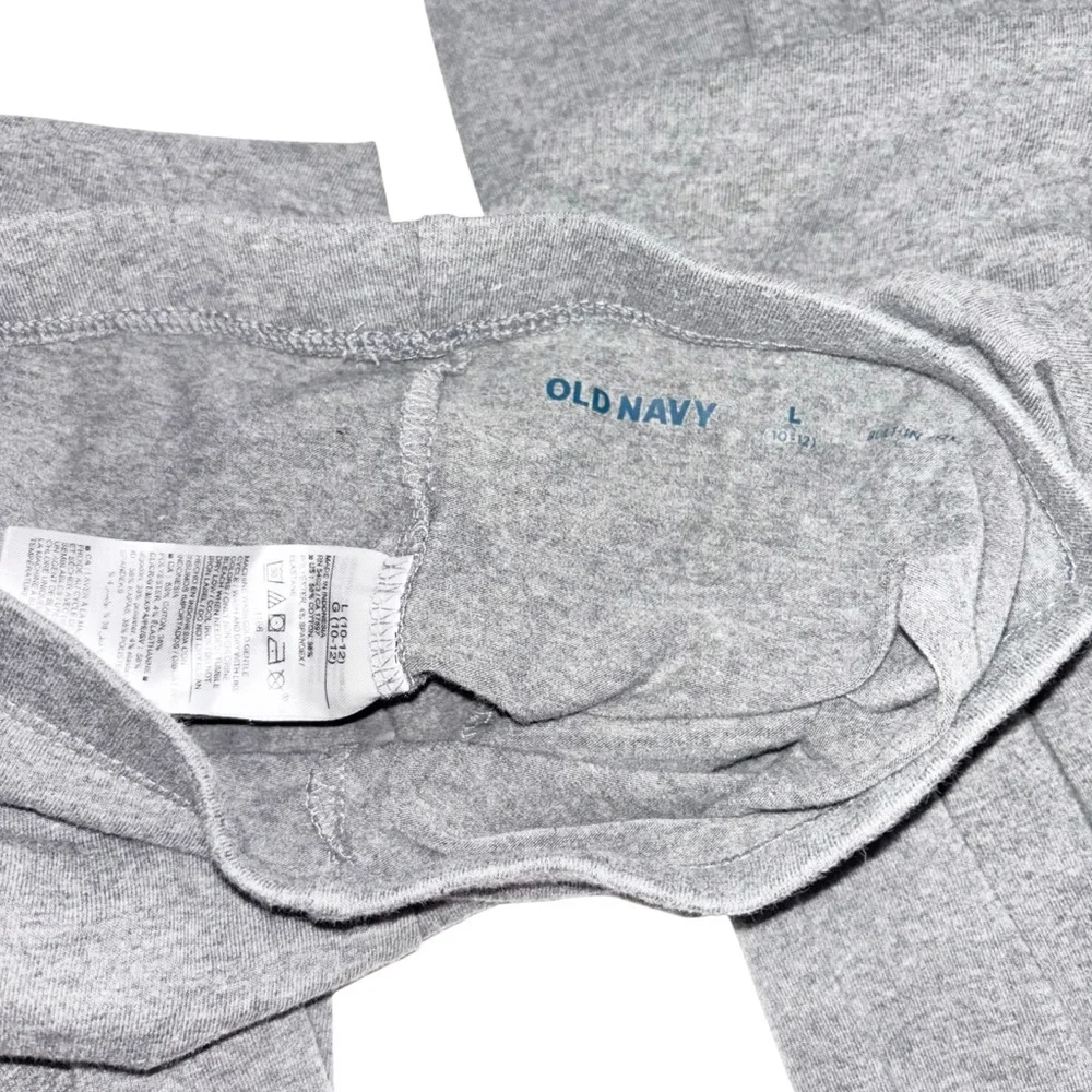 3 Old Navy girls leggings with strappy ankle accent - Picture 2 of 4